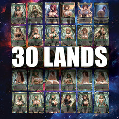 Mono Green Waifu Wonderland β Custom Proxy Commander Deck | Bristly Bill. Spiky, Sassy, Landfall Commander