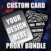 Custom TCG Proxy Card – Create Your Own! (Foil & Non-Foil Options)