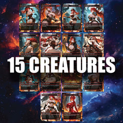 Sexy Redhead Proxy Deck โ Magda, Brazen Outlaw Commander โ Includes 20 Custom Treasure Tokens!