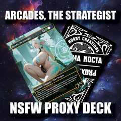 NSFW Arcades, the Strategist — Sexy Wall Tribal Commander Deck | Victory With Hot Walls Hitting People.