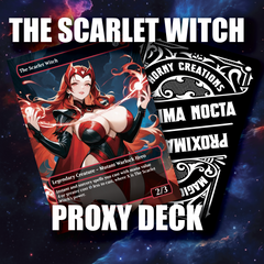 The Scarlet Witch Proxy Deck | Mono-Red Chaos & Destruction