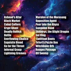 Maralen of the Mornsong | Steal, Crush, Repeat - Sexy Goth Proxy Deck