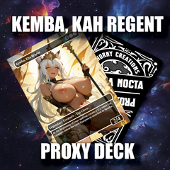 NSFW Purr-fection in Steel – Kemba, Kha Regent proxy Deck
