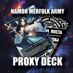 Namor The Submariner — Custom Sexy Mermaid Proxy Commander Deck